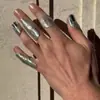 Pulsera de Borla Genial y Anillo Integrado Lujo Accesible Cos Accesorios de Mano Nicho Gama Alta Estilo Dulce y Genial