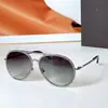 Óculos de Sol Dobráveis Portáteis Tendência Espelho de Sapo do Tom Óculos de Sol de Dupla Ponte Femininos Ft0728
