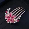 Peine para el cabello con pedrería de Corea del Sur pasador tocado peine para insertar peinado accesorios para el cabello accesorios para el cabello mujer adulto cabeza de bola rizador de pelo accesorios
