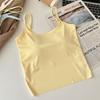 Verão Ice Silk Spice Girl Camisola Interior De Uma Peça Peitoral Base Roupa Interior Slim-fit Desgaste Externo All-match Thin Top