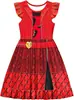 Nuevo Vestido de Fantasía de Princesa Amazona para Niña Vestido de Princesa con Manga Fruncida Ropa vestido Vestido de Princesa para Niños