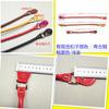 Wanzai Artículos de Cuero Caja de Regalo Bolso con Asa Decorativa Bolso Redondo con Orejas Accesorios para Correa Fabricante En Stock Mayorista