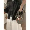 Bolso Bandolera Retro Cesta de Verduras para Mujer Moda Otoño e Invierno 2025 Nuevo Bolso Cubo Texturizado Bolso Cruzado de Alta Gama