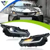 Adequado para modificação do conjunto de farol do Toyota Corolla 19-22 com lente de LED, luzes diurnas e setas sequenciais