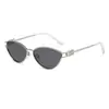 Gafas de sol de Lujo Ligero y Exquisitas Estilo Old Money, Ambiente Perezoso y Relajado, Gafas de Sol de Personalidad de Moda para Mujer, Protección Solar y Cristales Resistentes a los Rayos UV