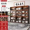 Vitrina con Luces, Estantería para Sala de Estar en Casa, Estilo Lujo Ligero, Vitrina de Pared, Mueble de Piso, Mueble de Piso para Almacenamiento de Figuras