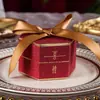 Caixa de Doces 2023 Nova Sacola de Doces de Caqui Caixa de Doces para Casamento Embalagem de Caixa de Presente de Alto Nível Caixa de Doces Suprimentos para Casamento