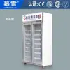 Armário Refrigerado para Medicamentos Geladeira de Porta Dupla Armário Vertical com Porta de Vidro Geladeira Médica de Três Portas Comercial Conservação de Frescor Comercial Economizador de Energia Comercial