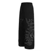2025 Listos para Usar Estilo Creativo Juvenil Elegante Estampados Decorativos Pantalones de Algodón para Mujer Pantalones Casuales Suministro al por Mayor 10