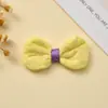 Acessórios de Joias com Laço Colorido Coreano DIY Grampo de Cabelo Adorno de Cabeça Laço Decorativo Broche de Roupa Atacado