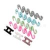 Gancho de Conexión para Colgador de Ropa Doméstico Hebilla de Conexión para Colgador de Ropa Plástico Engrosado Gancho de Conexión para Colgador de Ropa Apilable Venta al por Mayor
