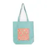 Nova bolsa de armazenamento de roupas à prova d'água com estampa de animal de desenho animado, bolsa organizadora, bolsa de ombro dobrável para viagem, bolsa de armazenamento para compras