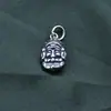 Plata S925 Colgante de Elefante Auspicioso Tailandés Antiguo Accesorios de Elefante Pulsera DIY Pulsera Collar Colgante de Joyería Venta al por mayor