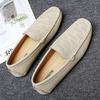 Novos Sapatos Masculinos Loafers de Couro Genuíno Vazados Respiráveis de Tamanho Grande para Comércio Exterior Transfronteiriço, Confortáveis Casuais Versáteis para Dirigir