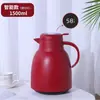 Chaleira térmica inteligente com display de temperatura, grande capacidade e revestimento interno de vidro, adequada para escritório, uso portátil, casa, hotel e preparo de chá