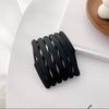Faixa de cabeça retrátil portátil dobrável de saída Hairpin Headband Headwear Verão feminino Internet Celebrity 2021 Nova faixa invisível