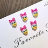 Acessórios para Unhas Artísticas de Animais de Desenho Animado Mais Vendidos Resina Fofa Mickey Pato Donald Capa de Celular Unhas Vestíveis Decorações de Resina