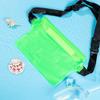 Bolsa Impermeable para Teléfono Móvil Grande Transfronteriza Diagonal Natación Impermeable Riñonera Pvc Rafting Exterior Sellada Pantalla Táctil Transparente