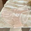 Roupa Íntima Feminina Sexy, Algodão Puro, Antibacteriana, Forro 100% Algodão, Vazada, Sem Costura, Tiras Finas, Suave como Seda, Calcinha Fio Dental Feminina, Estilo Puro Desejo