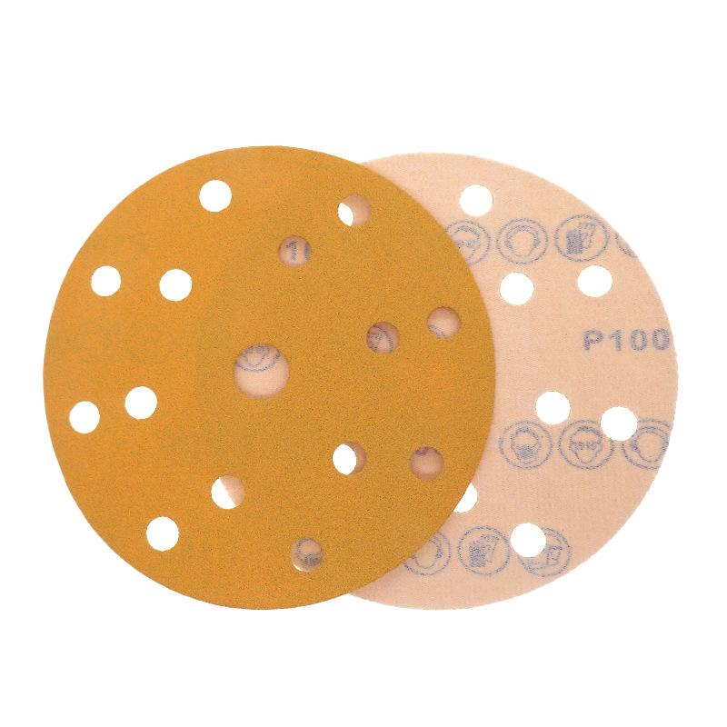 背绒圆盘思达Y339黄砂6寸15孔100