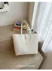 Bolso de Mano Tejido de Gran Capacidad Nuevo para Mujer, Patrón Tejido, Bolso Retro para el Trabajo, Viaje Diario, Madre e Hija, Bolso de Hombro