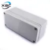 Caja impermeable de plástico ABS europea y americana, caja de conexiones electrónica a prueba de lluvia, carcasa de placa de circuito PCB procesable, interruptor DIY