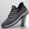 Comércio Exterior Transfronteiriço Sapatos Masculinos 2025 Algodão Simples Respirável Malha Tricotada Voadora Sapatos Masculinos Sapatos Esportivos Leves para Corrida Masculinos Sapatos para Idosos