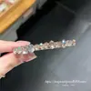 Novo Modelo Primavera/Verão 2026: Presilha de Cabelo de Strass com Design Exquisito, Brilhante e de Formato Irregular para Mulheres, Acessório de Cabelo Elegante para Cabelos Soltos