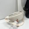 Bolso de Pecho Texturizado de Moda Transfronterizo para Mujer, Bolso Pequeño Cruzado de Nuevo Estilo, Riñonera Deportiva a la Moda, Bolso de Hombro de Pana para Estudiantes