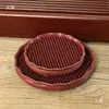 Tetera de Arcilla Púrpura Bandeja de Mantenimiento para Tetera Soporte Seco para Tetera Base para Tetera Base de Plástico de Goma Suave Alfombrilla para Tetera Alfombrilla para Mascota de Té Soporte Almohadilla Aislante de Calor