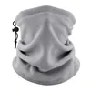 Cachecol de fleece para o inverno, espessado e quente, protetor de pescoço, máscara facial, máscara de fleece para ciclismo e esqui