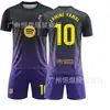 2627 Camisa Reserva do Barcelona 9 Lewandowski 10 Yamal 8 Pedri Camisa Infantil de Manga Curta
