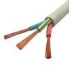 Alambre de cobre puro estándar nacional para el hogar 2 núcleos 3 núcleos 4 núcleos blanco RVV cable flexible con funda 1.5 2.5 4 cable cuadrado