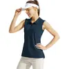Nueva Camiseta de Golf Ropa de Tenis para Mujer Top sin Mangas Moda Camisa Polo Top Deportivo para Mujer Transpirable de Secado Rápido