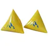 Boia Inflável de Água Publicitária Triangular Quadrada Tubo Flutuante Modelo Flutuante Sinal de Advertência de Segurança de Canal