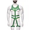 Traje Zhuru Uniforme de Performance Escénica para Discoteca Tentación Sexy Hueco Lencería Masculina NZN0012