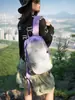Mochila Leve de Cor Contrastante para Uso Externo para Homens e Mulheres, Bolsa Casual Esportiva para Montanhismo, Mochila Leve para Deslocamento Diário e Viagem, Verão