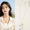 Conjunto Feminino de Colar e Pulseira com Contas de Pérola de Água Doce Natural e Jade Hetian Pulseira de Nó Seguro de Luxo Leve de Alta Qualidade