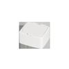 Caja de Almacenamiento de Doble Compartimento, Caja de Plástico a Prueba de Polvo para Hisopos de Algodón de Escritorio con Tapa, Organizador de Tipo Pulsador, Mini Caja de Almacenamiento de un Solo Compartimento