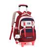 Nueva Mochila Escolar con Ruedas de Gran Capacidad de Color Estilo Coreano Ins para Estudiantes de Secundaria y Preparatoria Mochila de Ocio de Nicho