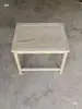 Silla Oficial de Sombrero de Madera Maciza Blanca sin Acabar, Silla de Comedor, Silla Blanca sin Acabar con Respaldo de Peine, Sillón, Piezas Blancas sin Acabar