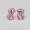 Zircônio Flor de Ameixa 3x3-12x12mm Pedra Preciosa Wuzhou Flor de Zircônio Roxo Vermelho Branco Zircônio Pedra Solta Colorida Acessórios Joias Incrustação