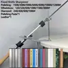 Herramienta Multifuncional para el Hogar, Aleación de Aluminio Todo Metal, Tipo Portátil y Sencillo, Afilado Direccional Rápido, Afilador de Cuchillos de Ángulo Fijo