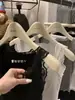 Camisola Chaleco con Borde de Encaje Espalda Bonita 2024 Nuevo Verano para Mujer Interior Ajustado sin Mangas con Almohadilla en el Pecho para Mujer