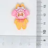 Acessórios de Resina Labubu Sanrio Brilhantes DIY Grampo de Cabelo Headband Chaveiro Pingente Material Artesanal Venda por Atacado