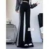 Pantalones Shark Delgados de Cintura Alta Ligeramente Acampanados de Verano 2026 para Mujeres Altas, Adecuados para Usar al Aire Libre en Otoño e Invierno, Engrosados, Control de Abdomen, Leggings Deportivos de Yoga