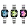 Adequado para pulseira de Apple Watch, pulseira de tecla de piano, pulseira com fecho de borboleta iwatch1109, pulseira fina para cintura cravejada de diamantes