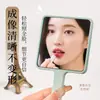 Espejo de Mango de Fábrica Espejo de Maquillaje Estilo Ins Espejo de Mano de Gama Alta Mini Portátil Espejo Pequeño Transfronterizo