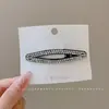 Mini Pinza para el Cabello Brillante de Lujo de Alta Gama con Pedrería, Pinza para Flequillo Lateral, Hermoso Pasador para Niñas, Pinza de Pato