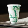 Taza de fragancia de gran altura pintada a mano taza de té de cerámica taza maestra taza de té para hospitalidad en casa taza de té taza de degustación taza individual
